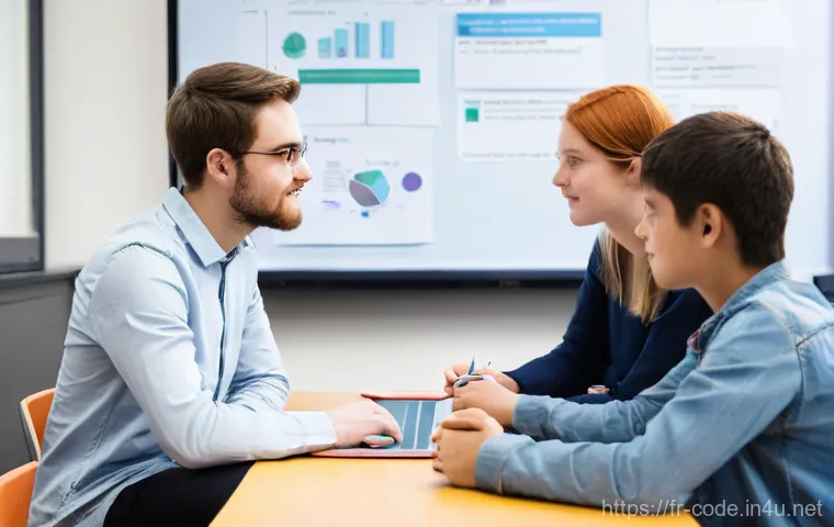 코딩교육지도사와 IT 기술 발전의 상관관계 - **Prompt: AI and Emerging Tech in a Modern Classroom**
    "A brightly lit, spacious, and modern tec...